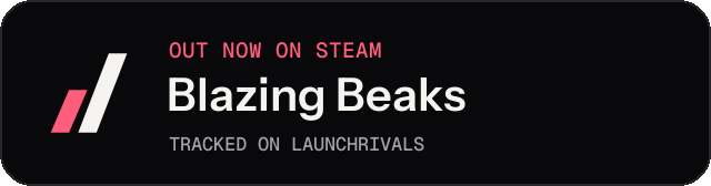 Dark launch badge for Blazing Beaks