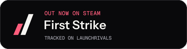 Dark launch badge for First Strike