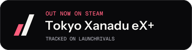 Dark launch badge for Tokyo Xanadu eX+
