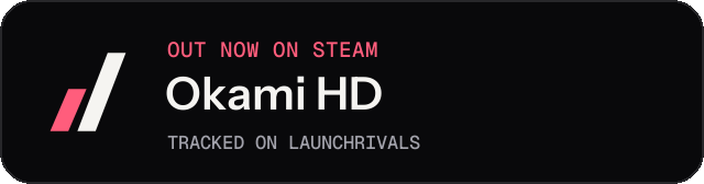 Dark launch badge for Okami HD