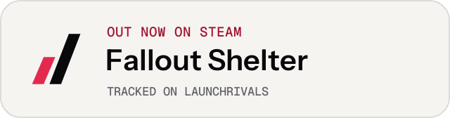 Light launch badge for Fallout Shelter