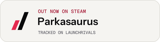 Light launch badge for Parkasaurus