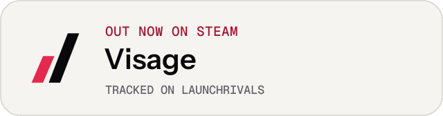 Light launch badge for Visage