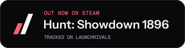 Dark launch badge for Hunt: Showdown 1896