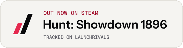 Light launch badge for Hunt: Showdown 1896