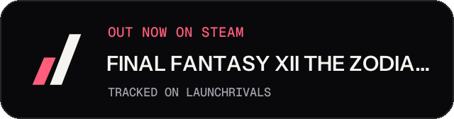 Dark launch badge for FINAL FANTASY XII THE ZODIAC AGE