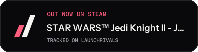 Dark launch badge for STAR WARS™ Jedi Knight II - Jedi Outcast™