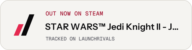 Light launch badge for STAR WARS™ Jedi Knight II - Jedi Outcast™
