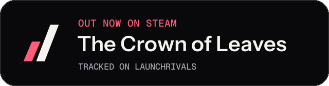 Dark launch badge for The Crown of Leaves