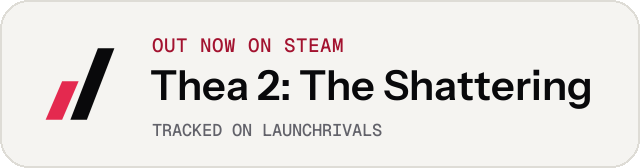 Light launch badge for Thea 2: The Shattering