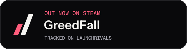 Dark launch badge for GreedFall