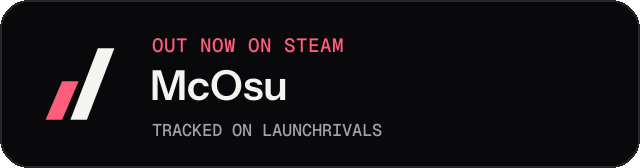 Dark launch badge for McOsu