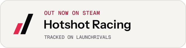 Light launch badge for Hotshot Racing