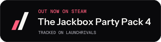 Dark launch badge for The Jackbox Party Pack 4