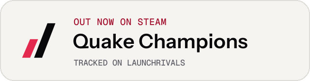 Light launch badge for Quake Champions