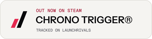 Light launch badge for CHRONO TRIGGER®