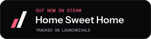 Dark launch badge for Home Sweet Home
