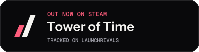 Dark launch badge for Tower of Time