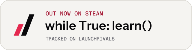 Light launch badge for while True: learn()