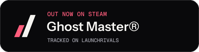 Dark launch badge for Ghost Master®