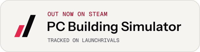 Light launch badge for PC Building Simulator