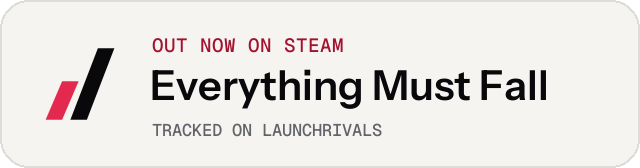 Light launch badge for Everything Must Fall