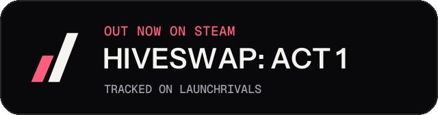 Dark launch badge for HIVESWAP: ACT 1