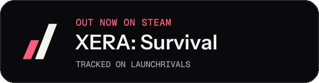 Dark launch badge for XERA: Survival