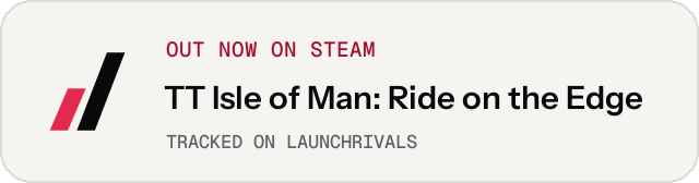 Light launch badge for TT Isle of Man: Ride on the Edge