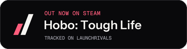 Dark launch badge for Hobo: Tough Life