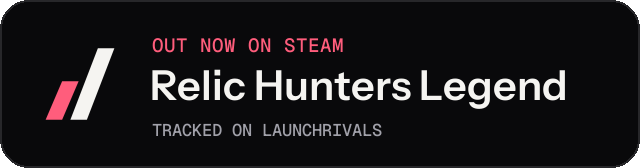 Dark launch badge for Relic Hunters Legend