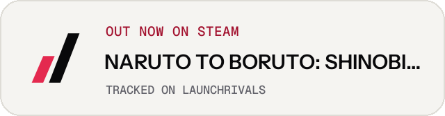 Light launch badge for NARUTO TO BORUTO: SHINOBI STRIKER