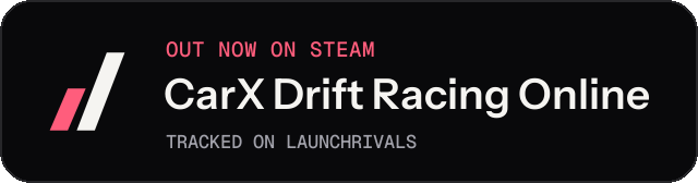 Dark launch badge for CarX Drift Racing Online