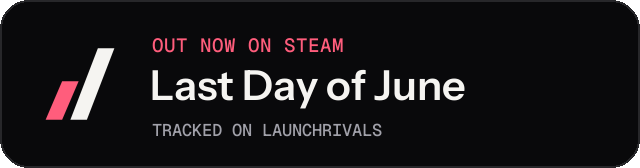 Dark launch badge for Last Day of June