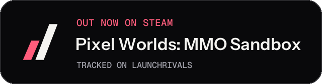 Dark launch badge for Pixel Worlds: MMO Sandbox