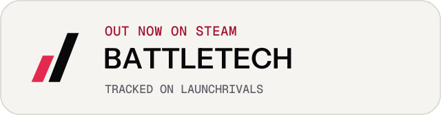 Light launch badge for BATTLETECH