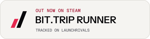 Light launch badge for BIT.TRIP RUNNER