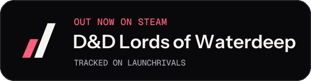 Dark launch badge for D&D Lords of Waterdeep