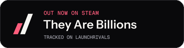 Dark launch badge for They Are Billions