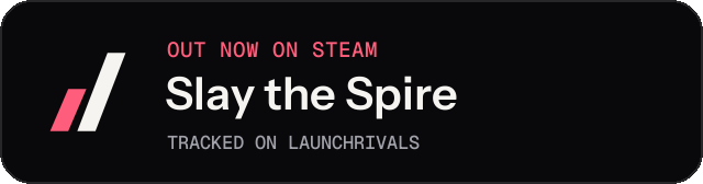 Dark launch badge for Slay the Spire