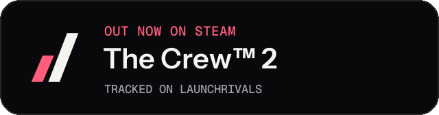 Dark launch badge for The Crew™ 2