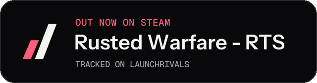 Dark launch badge for Rusted Warfare - RTS