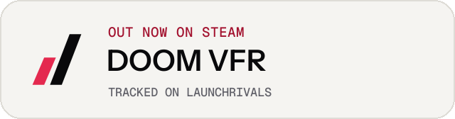 Light launch badge for DOOM VFR