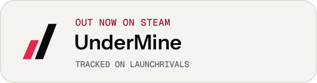 Light launch badge for UnderMine
