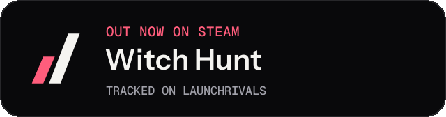 Dark launch badge for Witch Hunt