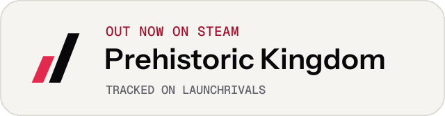Light launch badge for Prehistoric Kingdom