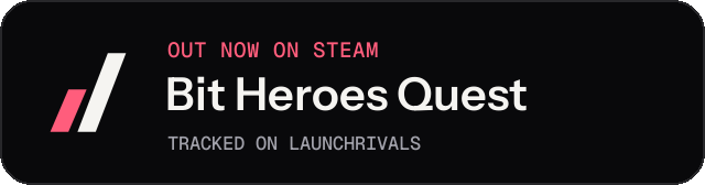 Dark launch badge for Bit Heroes Quest