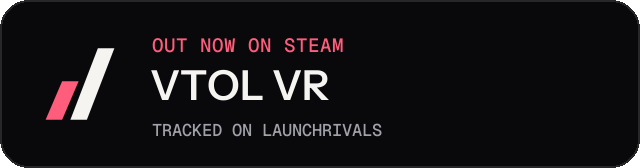 Dark launch badge for VTOL VR
