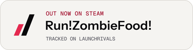 Light launch badge for Run!ZombieFood!