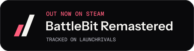 Dark launch badge for BattleBit Remastered
